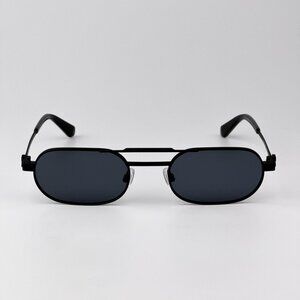 Off-White VAIDEN Women Sunglasses – Black Oval Frame | Model OERI123 1007